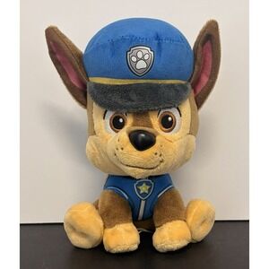 Paw Patrol Plush M Chase Version Takara Tomy, Plush Height 26cm From Japan